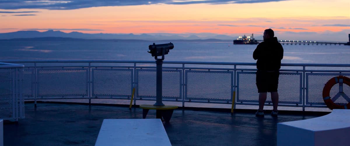Delta qui includes coucher de soleil, vues littorales et vues