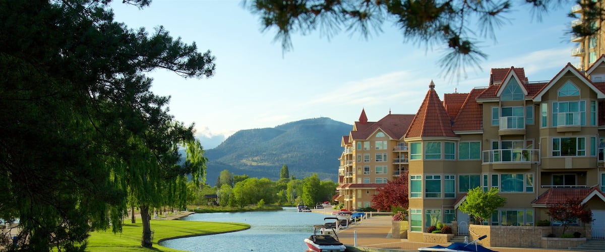 Waterfront Park featuring a river or creek and heritage elements
