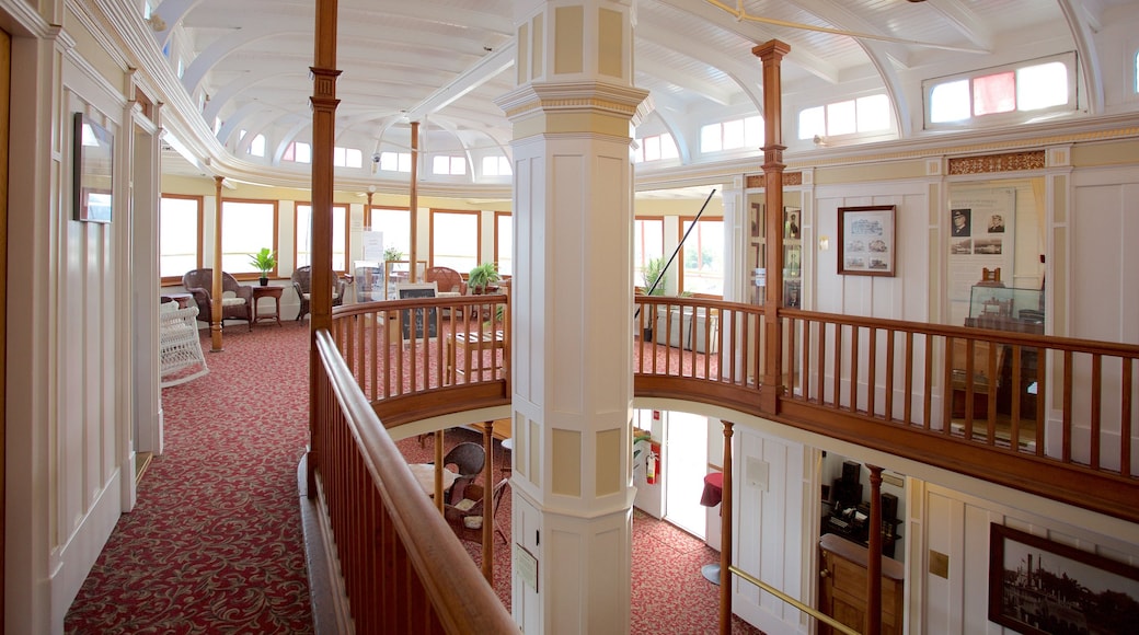 S.S. Sicamous Inland Marine Museum og byder på kulturarvsgenstande og interiør