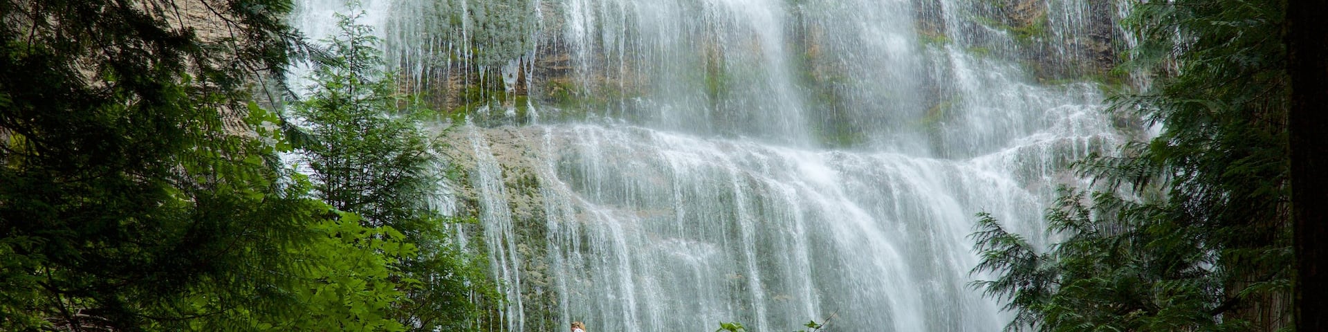 Bridal Veil Falls featuring a cascade