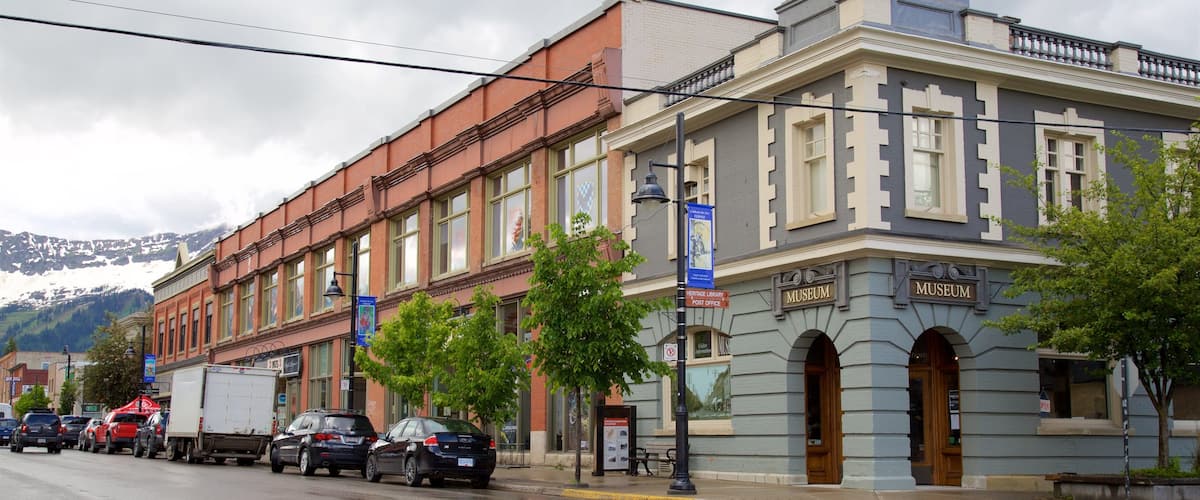 Fernie and District Museum featuring heritage elements