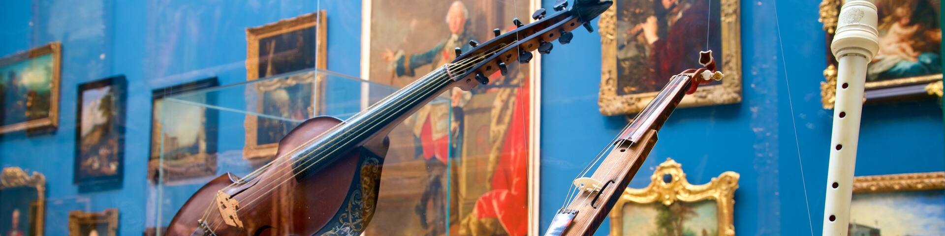 German National Museum showing art, interior views and heritage elements
