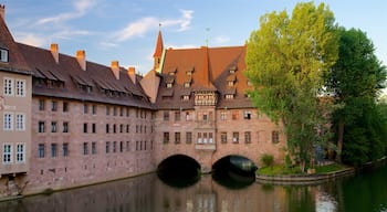 Ziekenhuis Heilig Geist bevat een rivier of beek en historisch erfgoed