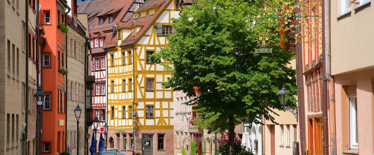 Nuremberg showing heritage elements