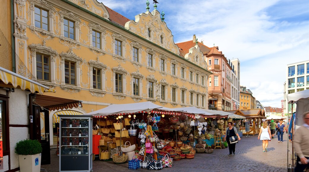 Falkenhaus featuring markets and heritage elements