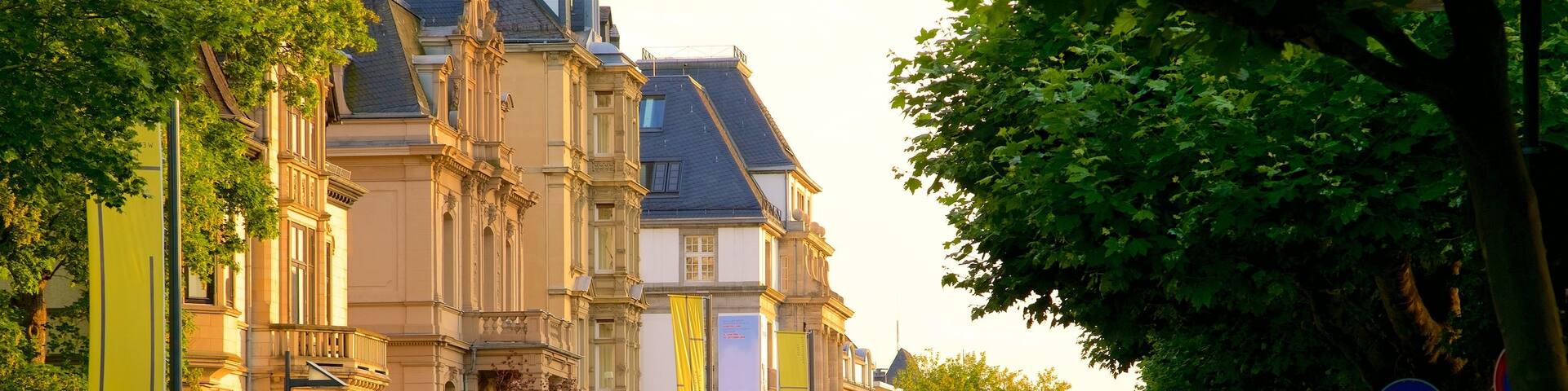 Museumsufer showing heritage elements