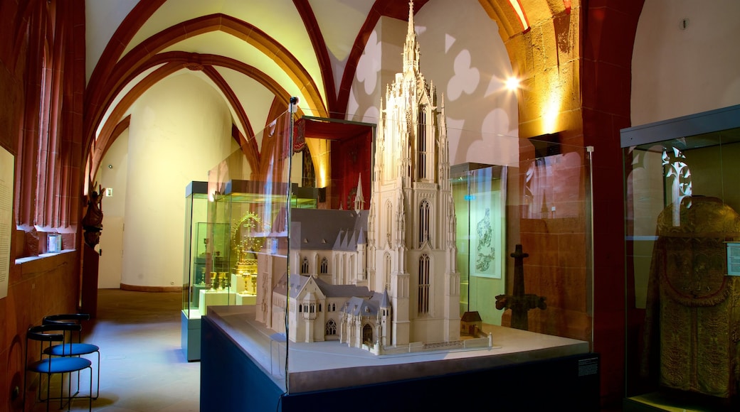 Cathedral Museum showing heritage elements and interior views