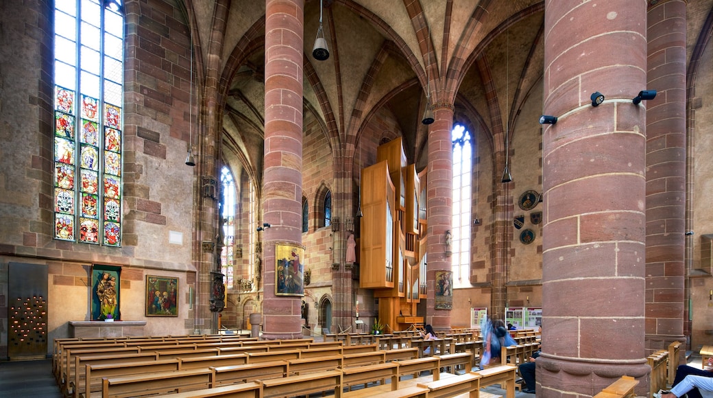 Frauenkirche showing heritage elements, interior views and a church or cathedral