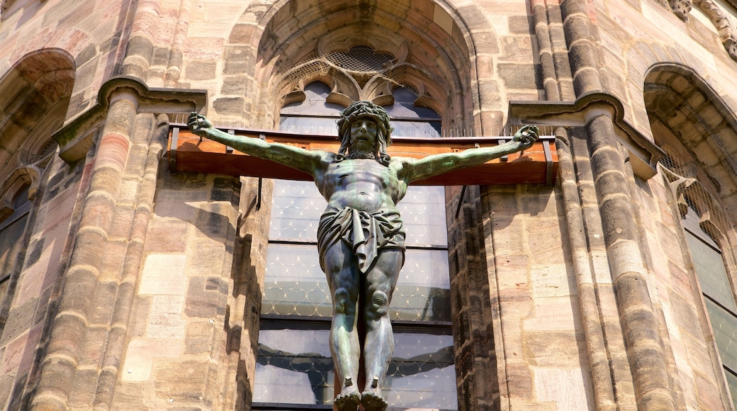 St. Sebaldus Church showing heritage elements and religious elements