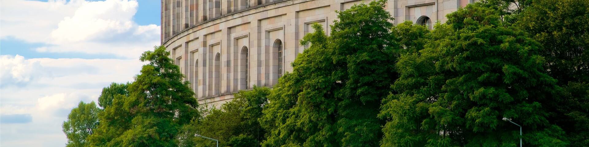 Reichsparteitagsgebäude mit einem historische Architektur