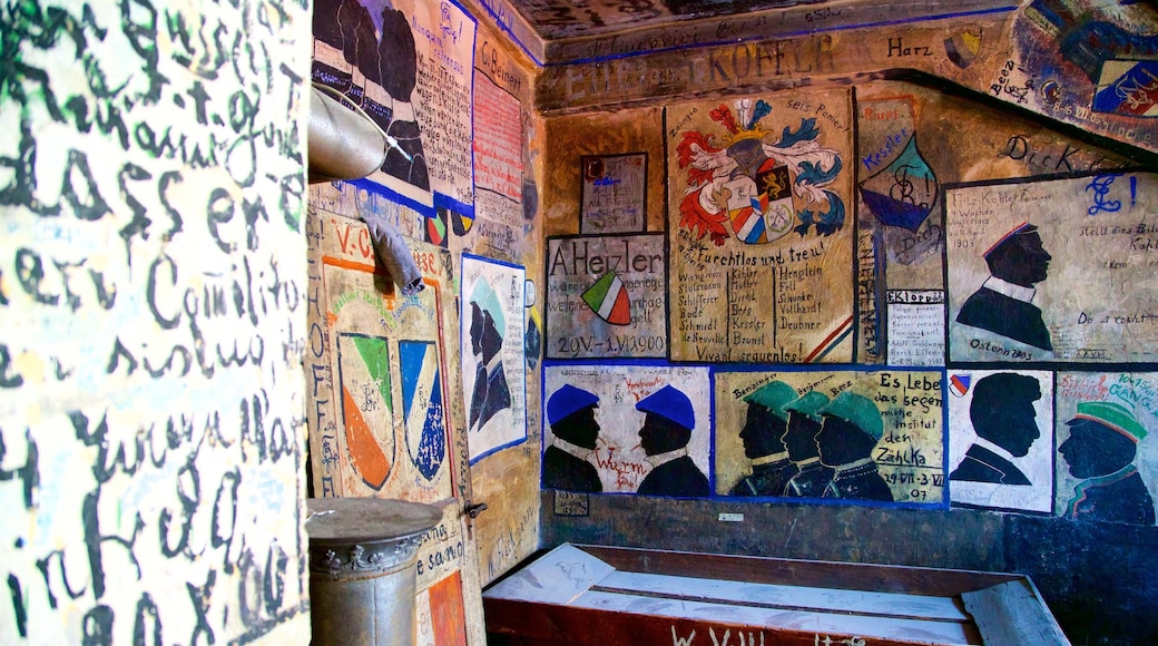 Heidelberg que inclui vistas internas e arte ao ar livre