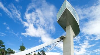 Bergisel Ski Jump which includes modern architecture