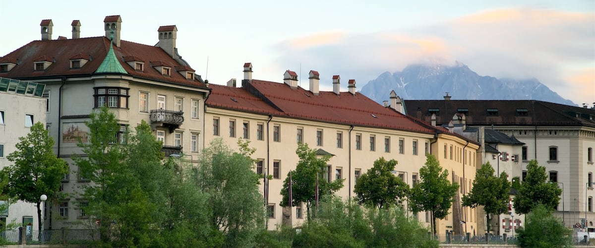 Old Town featuring heritage elements and a river or creek