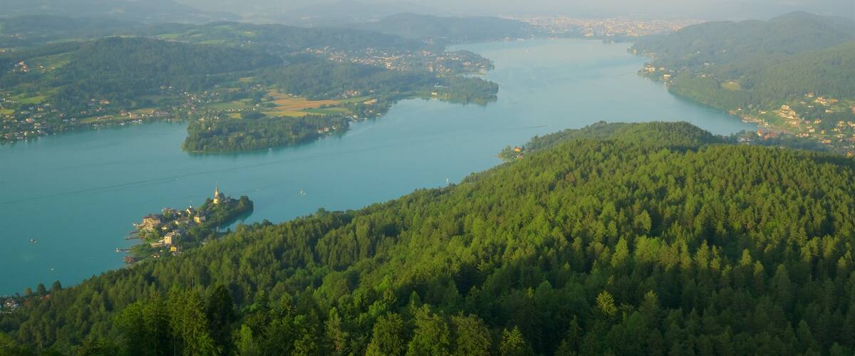 Keutschach am See montrant scĂšnes tranquilles, riviĂšre ou ruisseau et panoramas
