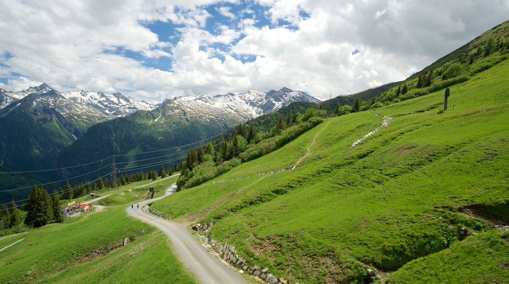 Monte Stubnerkogel che include vista del paesaggio, paesaggi rilassanti e montagna