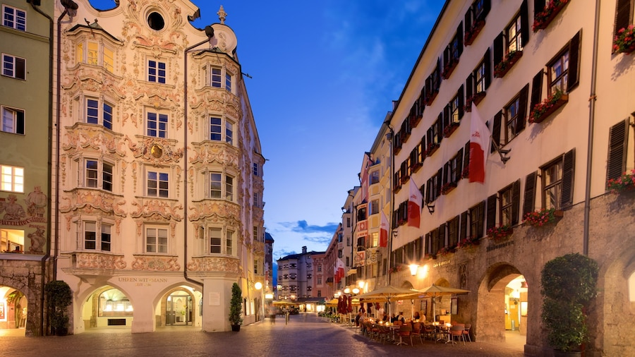 Old Town which includes heritage elements and night scenes