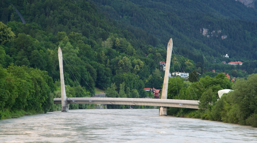 Innsbruck showing tranquil scenes, a bridge and a river or creek