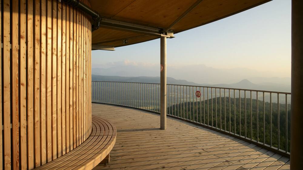 Keutschach am See which includes landscape views, a sunset and views