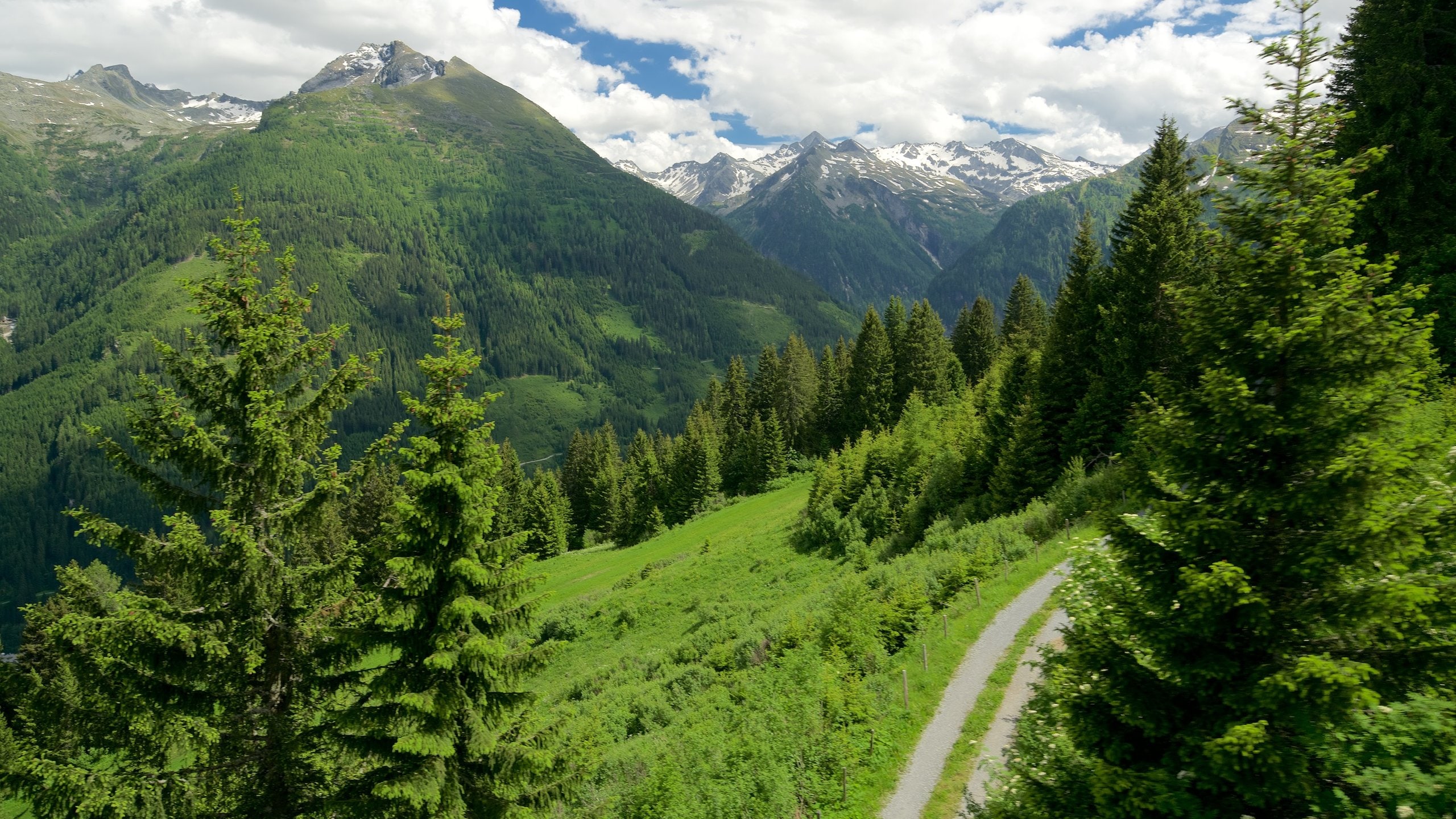 ストゥブナーコーゲル山 フィーチャー 静かな風景, 自然の風景 と 山々