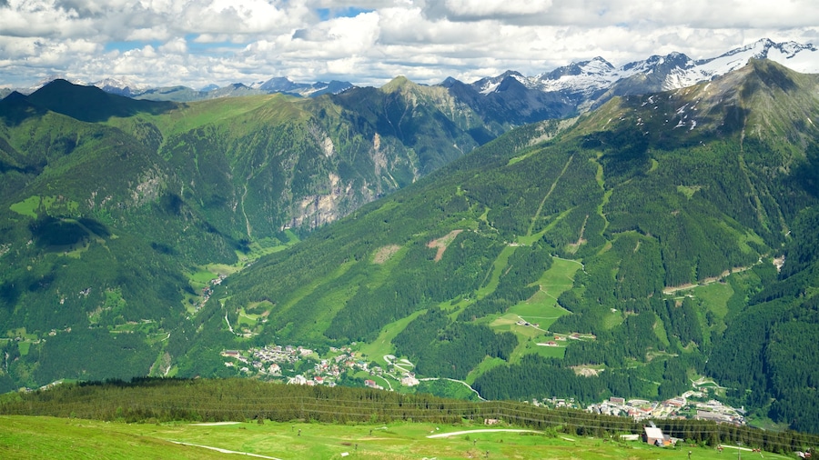 Monte Stubnerkogel que incluye montañas y escenas tranquilas