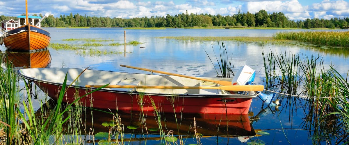 Trollhattan featuring a lake or waterhole and boating
