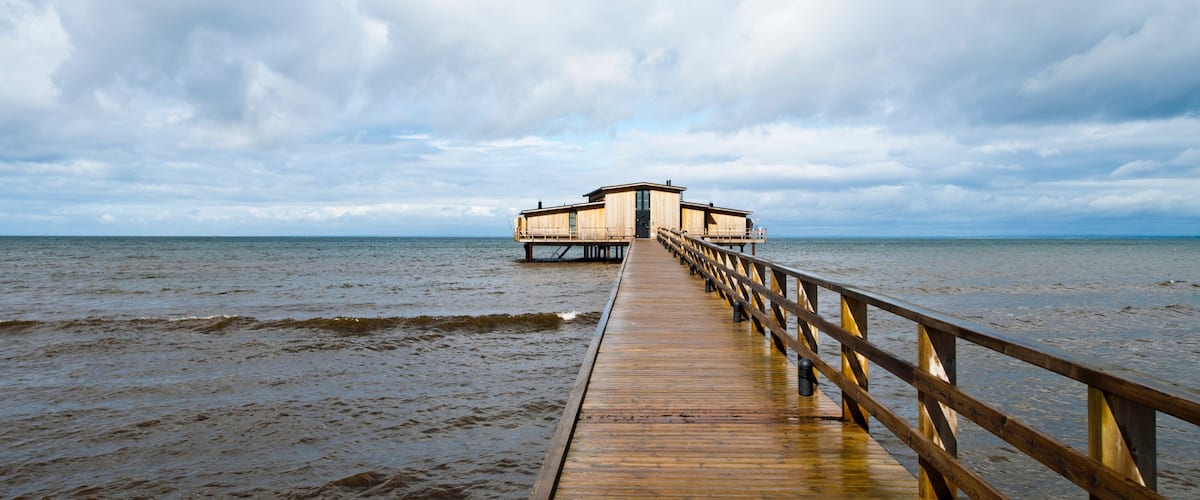 Bastad which includes general coastal views