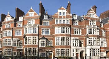 Mayfair som visar gatuliv