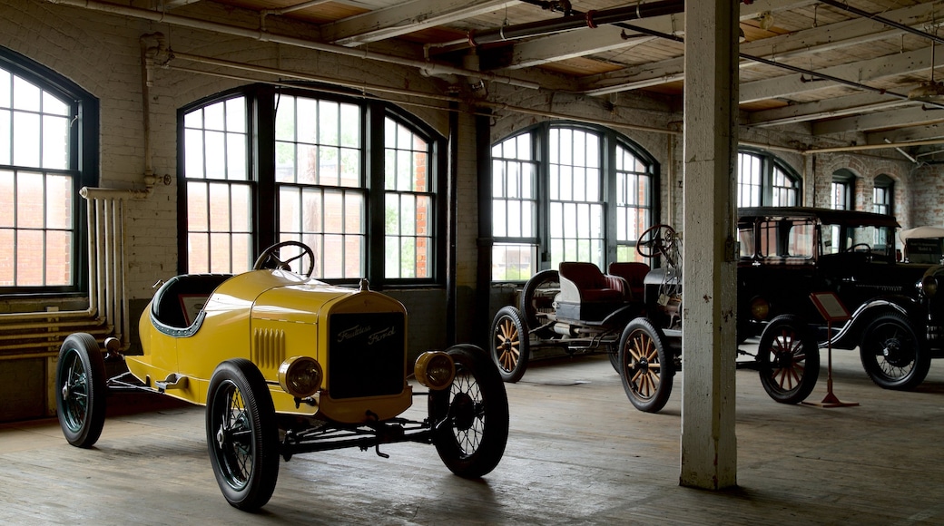 Model T Auto Heritage Complex featuring interior views