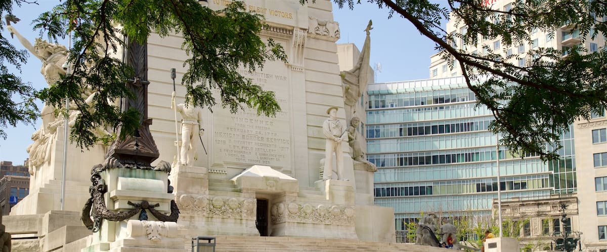 Soldiers and Sailors Monument mit einem historische Architektur
