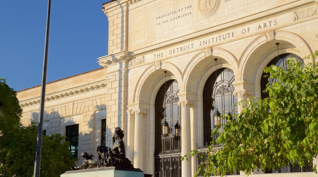 Detroit Institute of Arts showing heritage elements