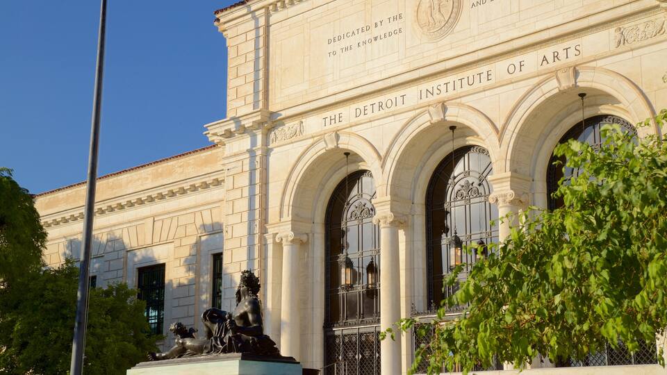 Kunstinstituut van Detroit inclusief historisch erfgoed