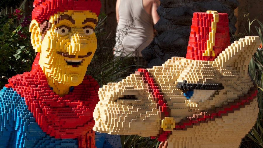 Legoland California which includes rides