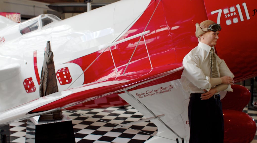 San Diego Air and Space Museum showing aircraft