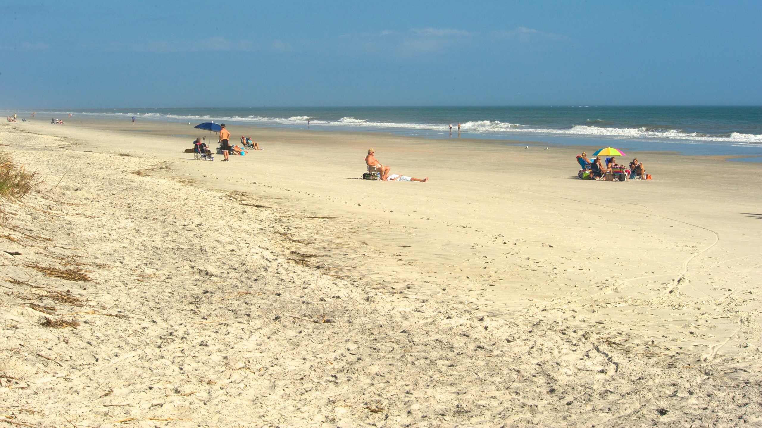 Myrtle Beach que incluye vistas de paisajes y una playa de arena