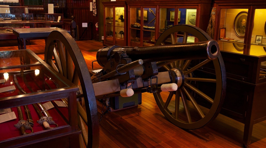 Louisiana showing military items and interior views