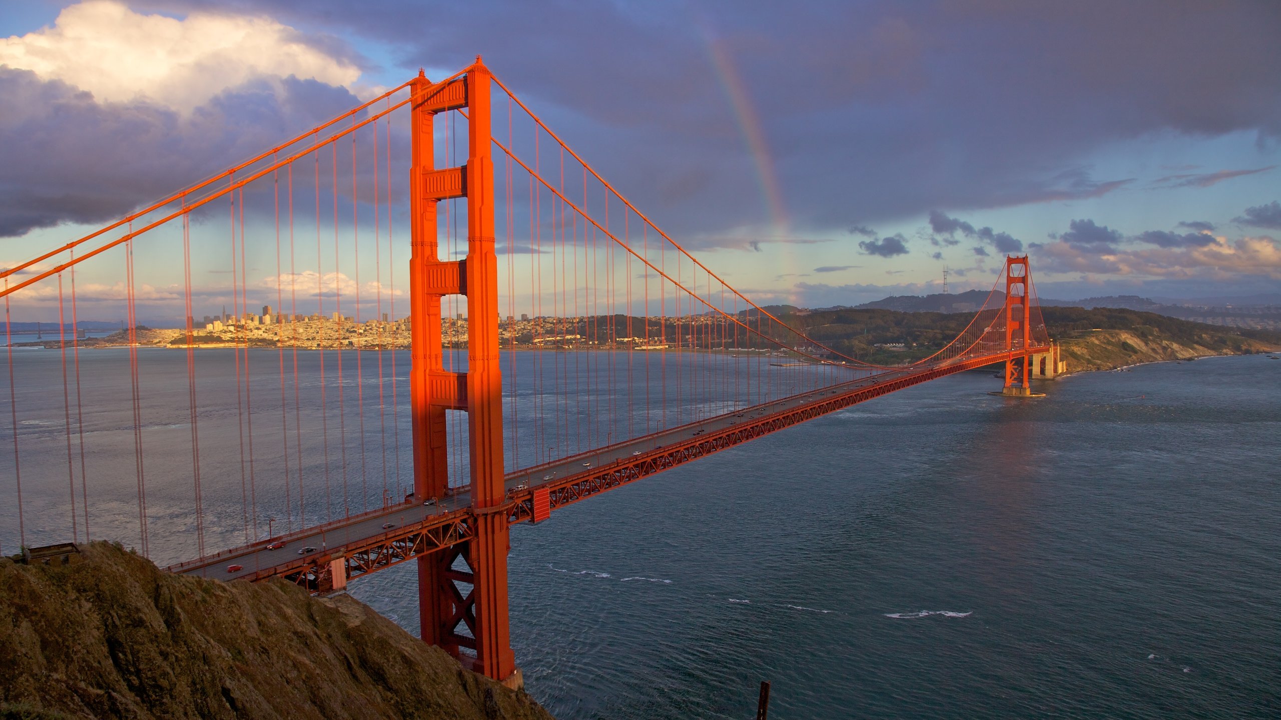 golden gate bridge full view