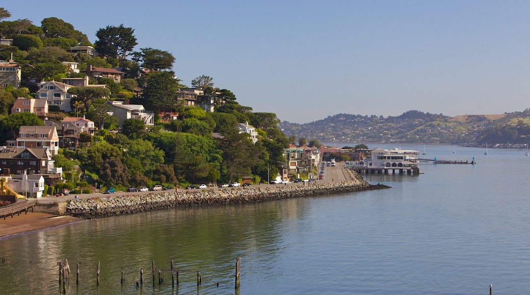 Sausalito featuring rannikkokaupunki, lahti tai satama ja talo