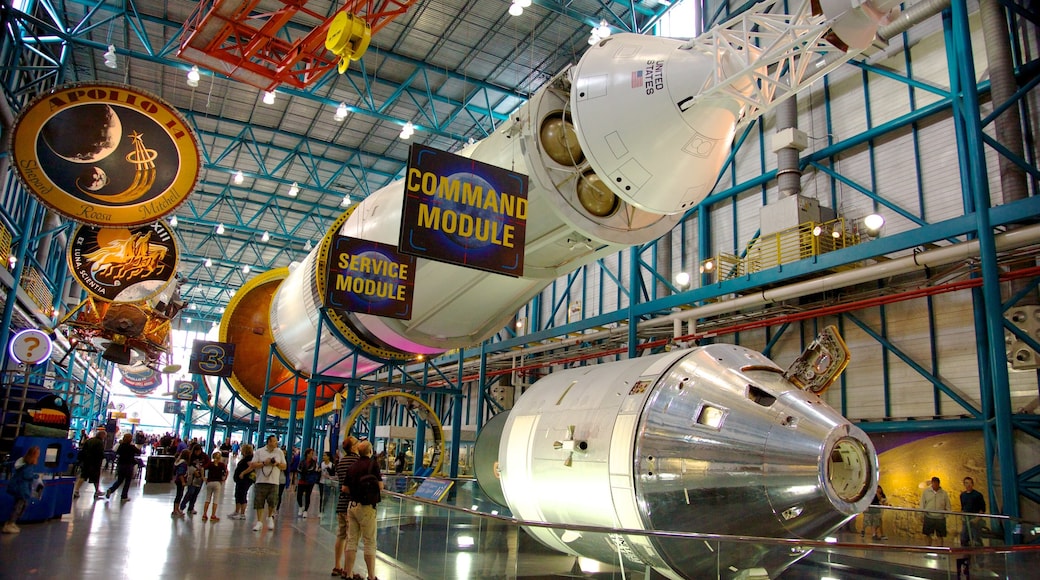 JFK Space Center showing interior views