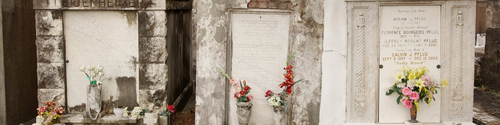 Lafayette Cemetery featuring a cemetery