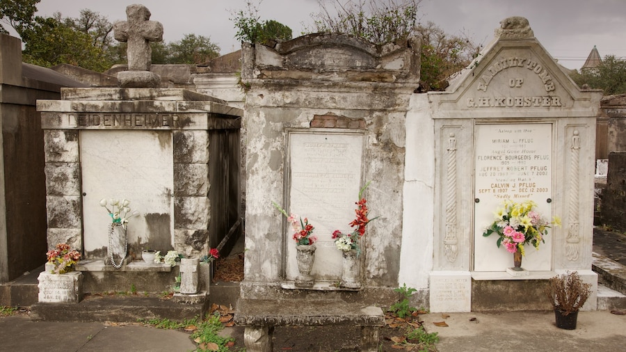 Lafayette Cemetery featuring a cemetery