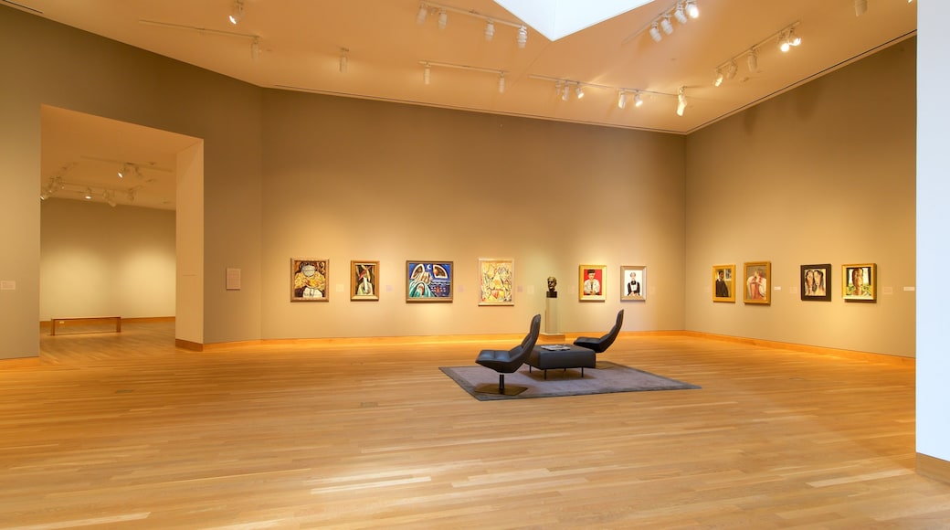 Kunstmuseum Weisman toont interieur en kunst