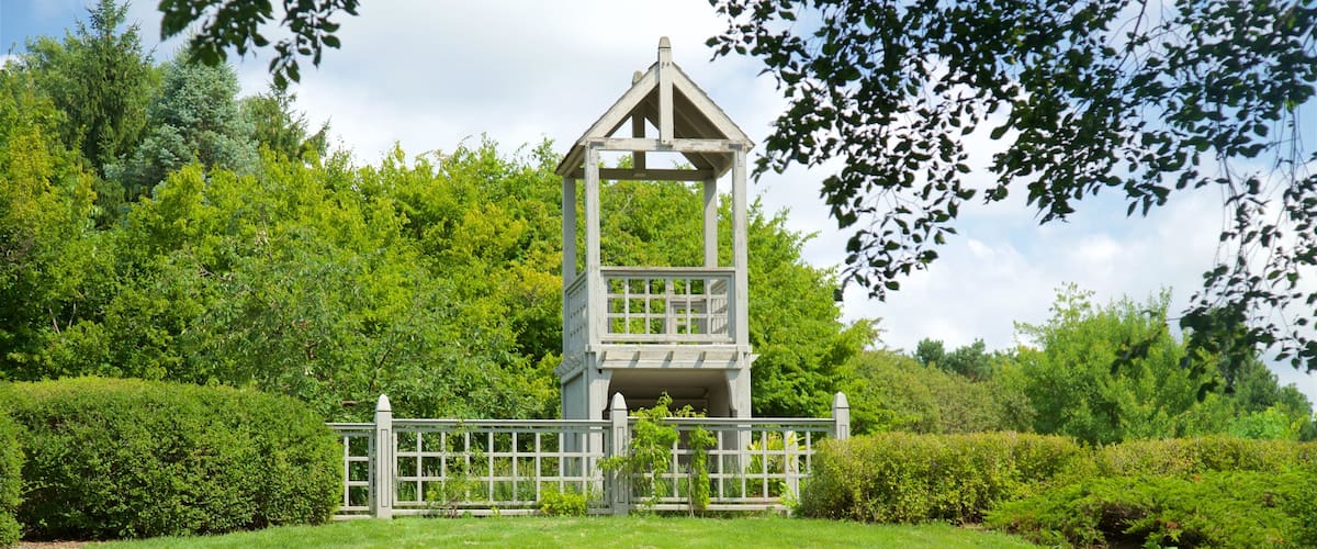 Minnesota Landscape Arboretum que inclui um parque