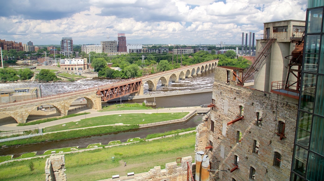 Mill City Museum som visar landskap