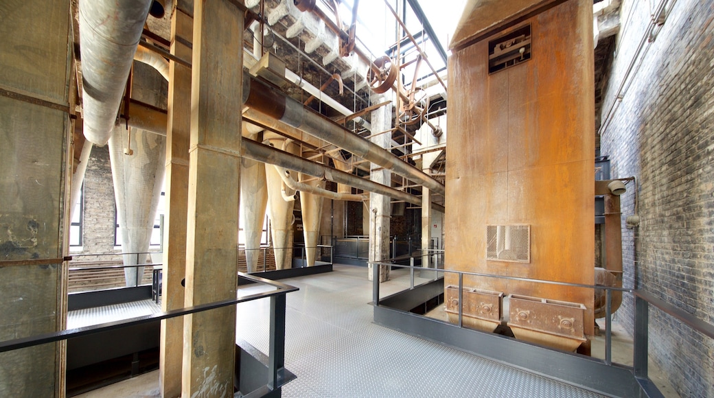 Mill City Museum showing interior views