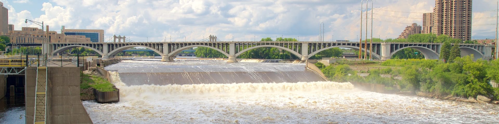 Cascadas de Saint Anthony, Minneapolis, Minnesota, Estados Unidos de América