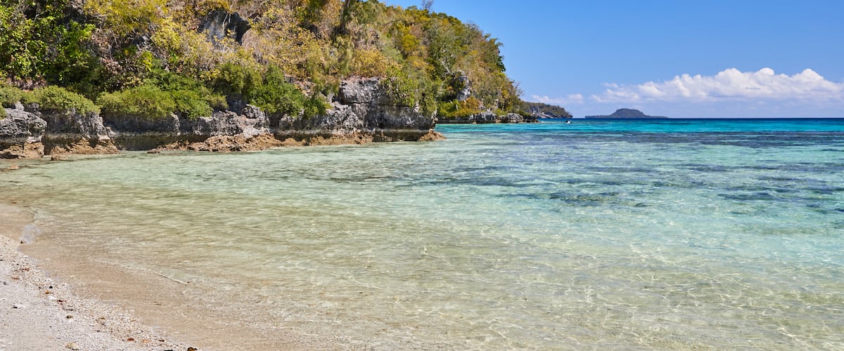 萬那杜 呈现出 綜覽海岸風景 和 海灘