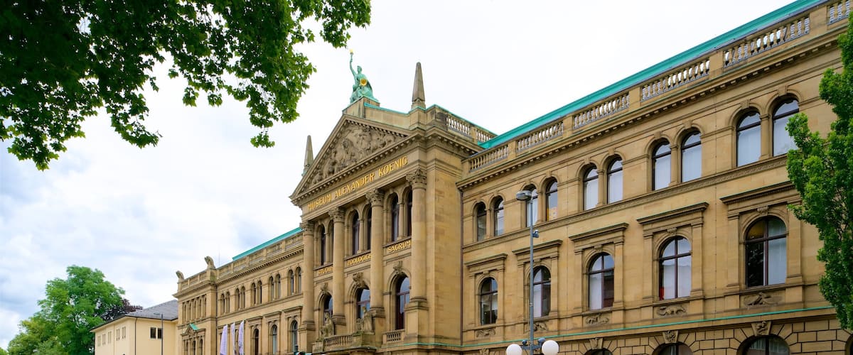 Zoological Research Museum Alexander Koenig which includes heritage architecture