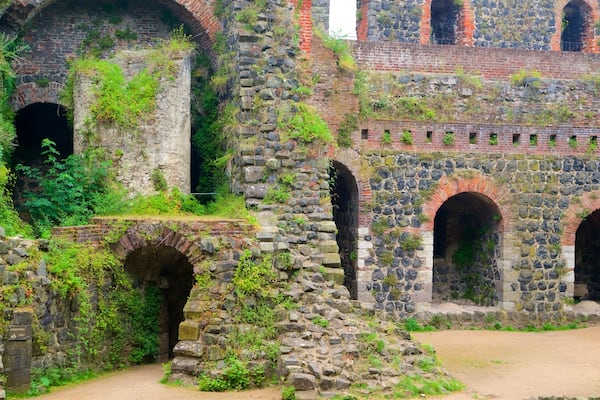 Ruines du palais impérial Kaiserpfalz Kaiserswerth