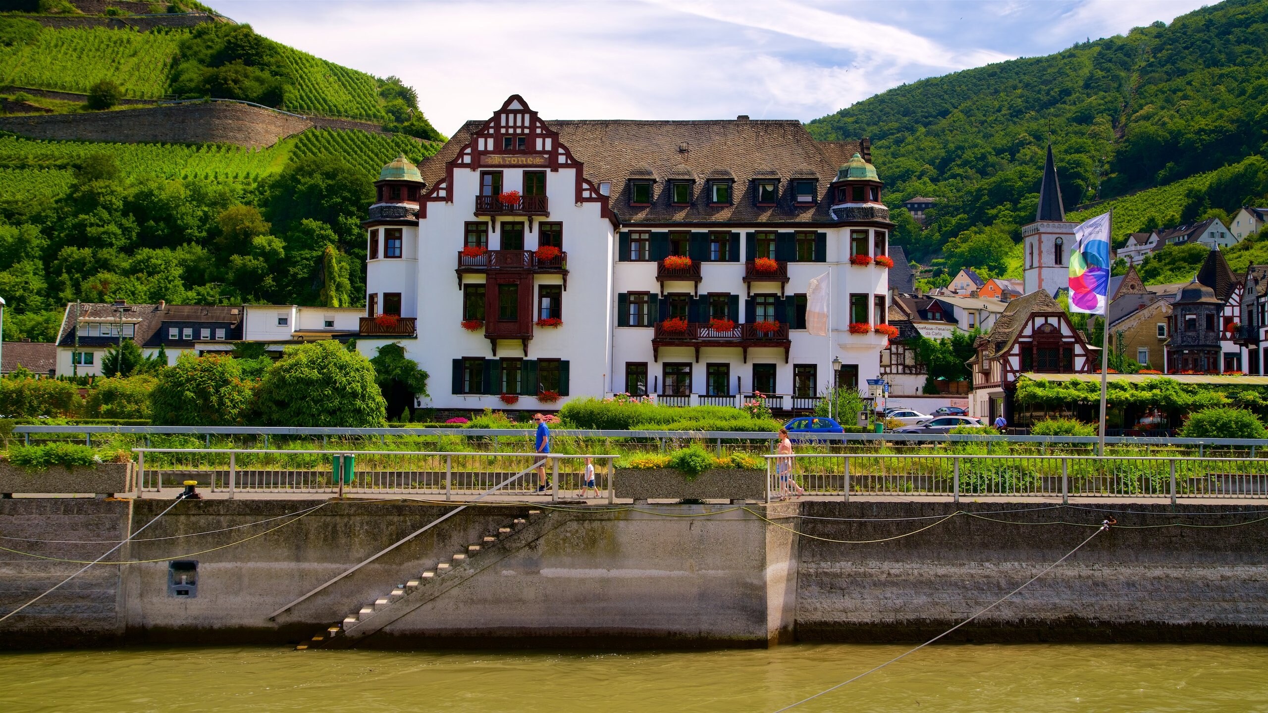 Castillo Assmannshausen Ruedesheim Superior Hotel Krone Assmannshausen
