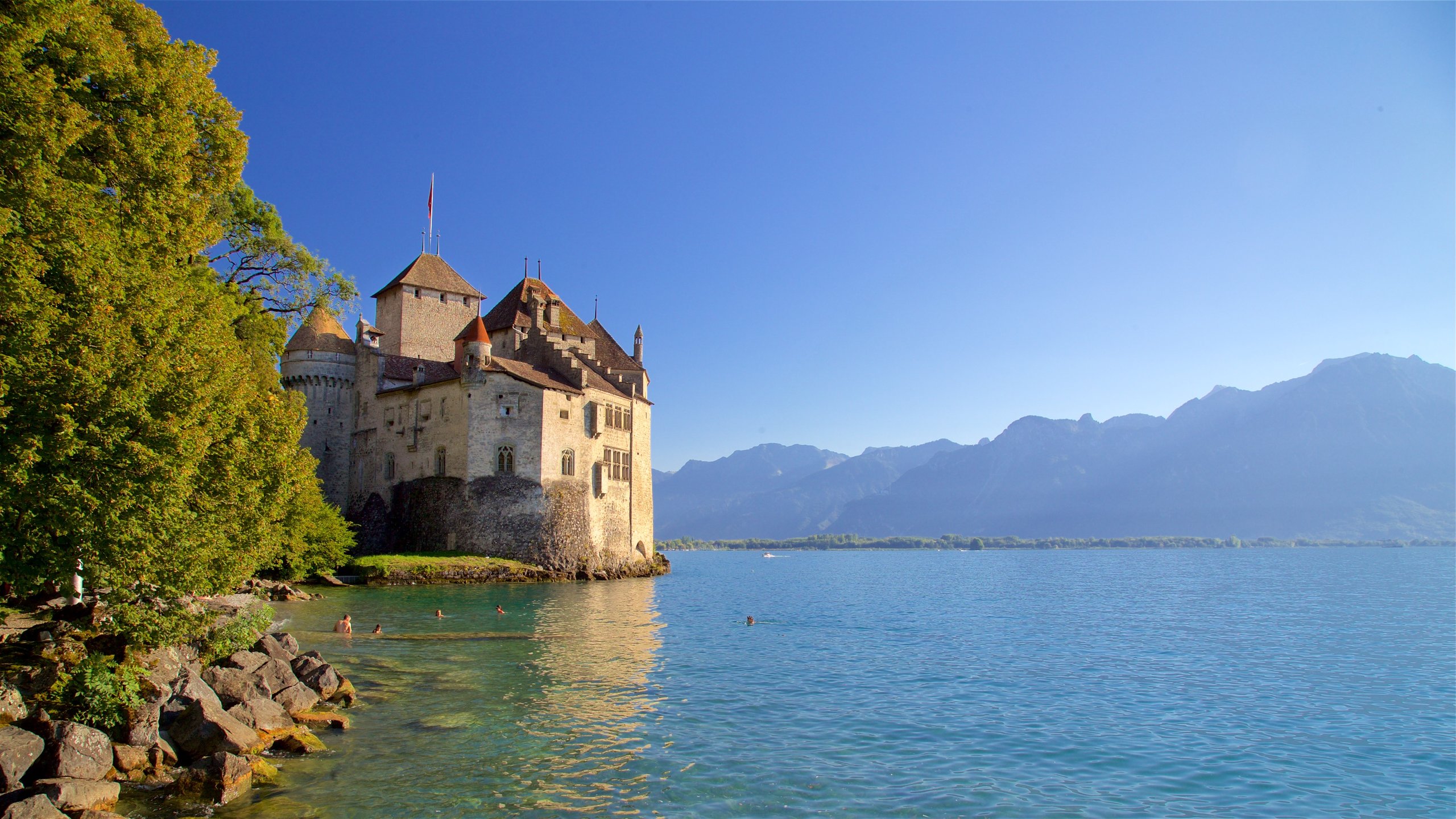 Château de Chillon, Veytaux, Canton de Vaud, Suisse